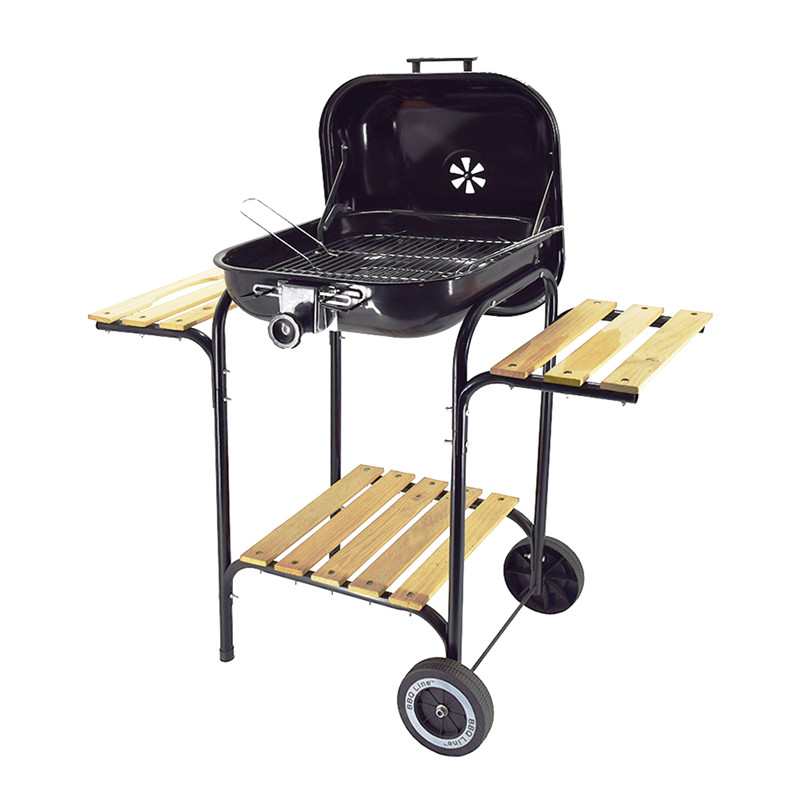 18 \u0026 quot; Kettle Grill BBQ Charcoal Grill Para Camping